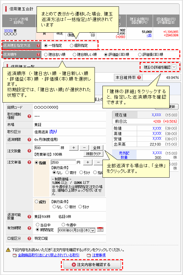 4 1 返済注文 ｓｍｂｃ日興証券